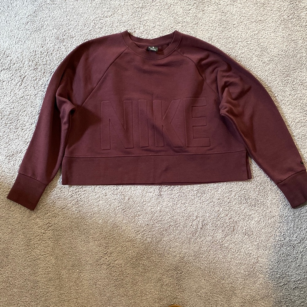 Nike crop sweatshirt